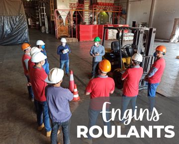 Atelier  Comportements engins roulants