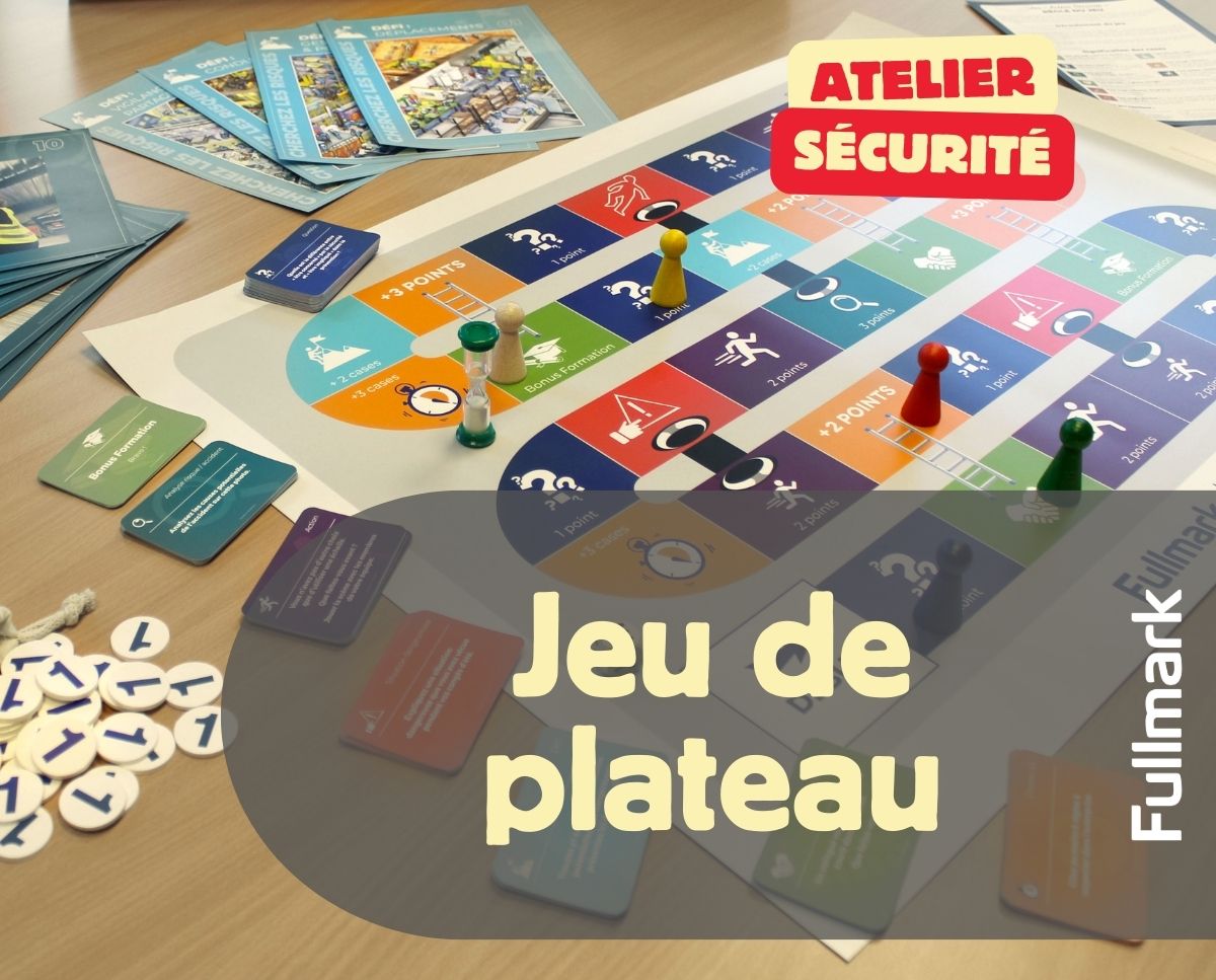 Jeu sécurité
de plateau 