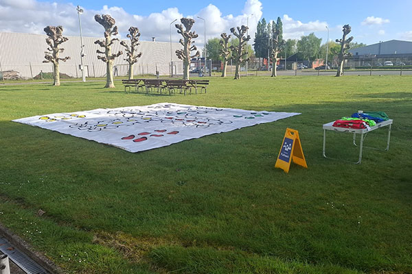 Mens erger je niet aan de veiligheid